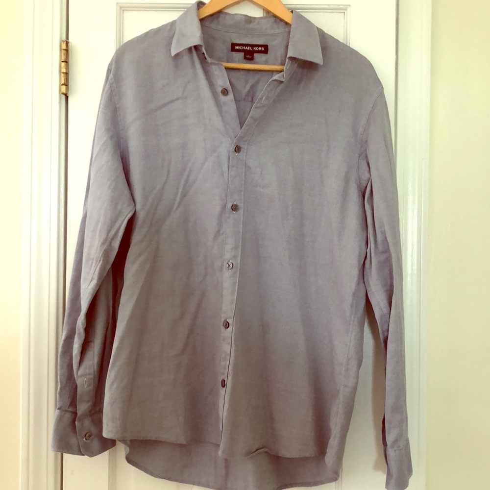 Men’s Michael Kors button down shirt